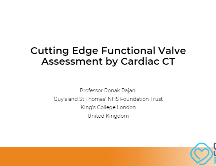 Cutting Edge Functional Valve Assessment by Cardiac CT